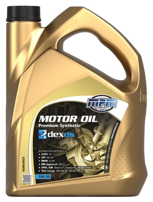 MPM 5W-30 Premium Synthetic GM Dexos II 5л